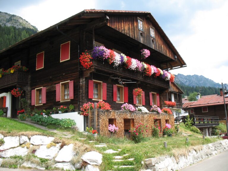 Casa tradizionale in legno a Sappada Vecchia